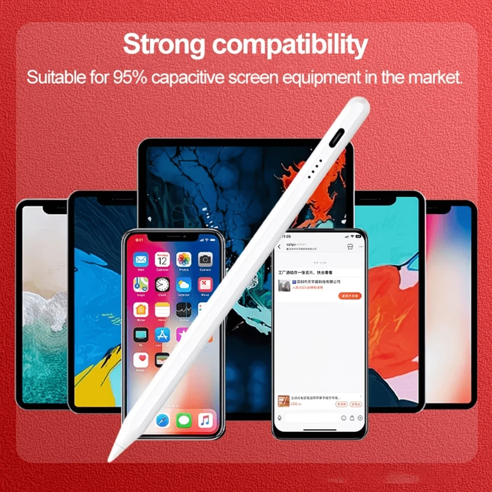 2026 New High-Precision Capacitive Stylus With Tilt Sensitivity And Anti-Mis-Touch, Compatible With Ios And Android, Suitable For All Models, A Great Gift Choice For Holidays - View 1