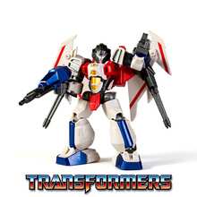 Hasbro 孩之宝变形金刚明星角色系列：4件套可动人偶套装——酷炫收藏模型：擎天柱/大黄蜂/红蜘蛛/威震天——全身可动，零件可互换 - 彩色 - 查看 9