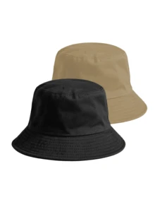Bộ 2 mũ tai bèo unisex, mũ chống nắng đi biển, mũ câu cá thời trang cho nam, nữ và thanh thiếu niên, chống nắng UPF 50+, mũ chống nắng du lịch mùa hè có thể gấp gọn, hai mặt. - A - Xem 5