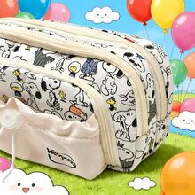 SNOOPY 1 hộp bút dây rút dễ thương, túi đựng văn phòng phẩm dung tích lớn, thích hợp làm quà tặng mùa tựu trường và lễ Phục sinh/sinh nhật. - Nhiều màu - Xem 1