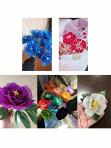 400/800 nhụy hoa nhân tạo, nhụy hoa giả ngọc trai, đồ trang trí nhà cửa tự làm, thích hợp cho cắm hoa cưới, trang trí nhà cửa thủ công, Lễ Phục Sinh, Ngày của Mẹ, Ngày của Cha và các dịp khác. - trắng - Xem 7