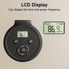 F4 Foldable FM Radio Headphones, Battery Powered, Auto Tuning, Preset Stations, Compact & Portable For Running, Sports, Meetings, Racing - View 8