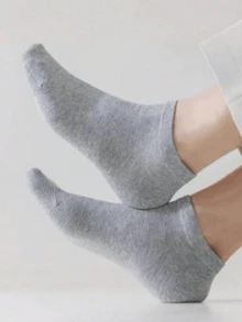 100/80/50/30/20/10/8/4 Pairs Comfortable Moisture-Wicking Antibacterial Breathable Knitted Liner Socks - Mother's Day Gift, Unisex, Knee-High, Sweat-Absorbing Odor-Resistant, Elastic Soft, Fashionable Solid Color, Suitable For Spring, Summer, Autumn, Winter, Casual Daily And Yoga/Sports - Multicolor - View 3