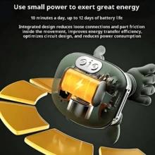 Portable Electric Massager, USB Rechargeable Deep Tissue Massager, 8-Claw Design - Portable Acupressure Massager, Suitable For Neck, Back, Shoulders And Legs - Excellent Relaxation Gift, Suitable For Men And Women; Waist, Trapezius Massager; Wireless Portable Heating Pad, Suitable For Neck And Shoulders, Suitable For Office Use, Battery Capacity 2000mAh - Multicolor - View 6