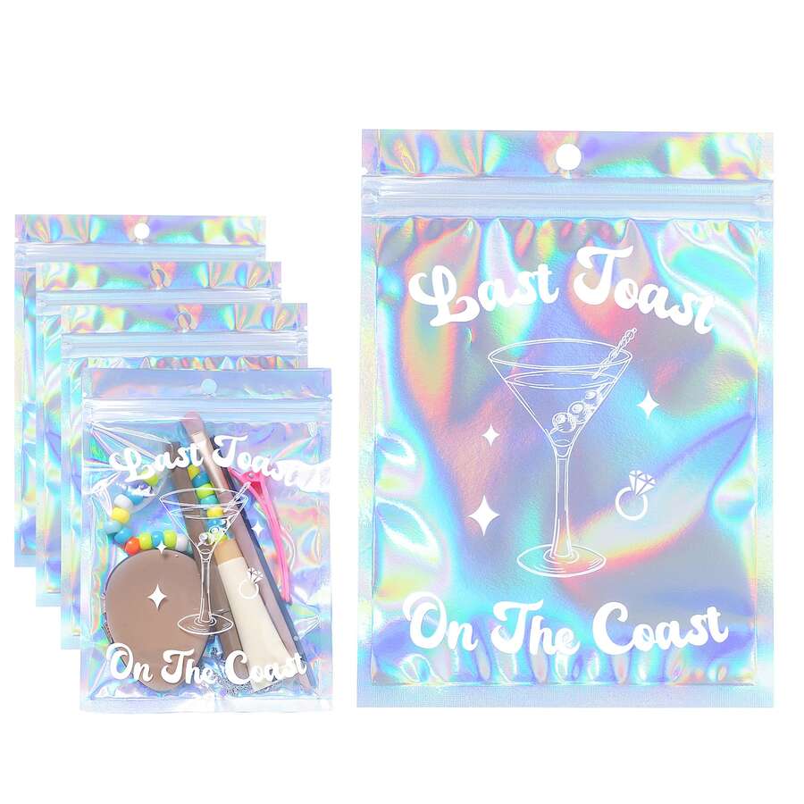 宿醉急救包，Last Beach Toast 全息宿醉恢复套装，单身派对用品，单身派对礼品袋 - 查看 1