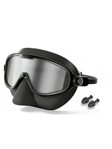 1pc Swimming Goggles For Teens And Adults, With Nose Clip, Anti-Fog Anti-UV Waterproof, Suitable For Men And Women - Multicolor - View 13
