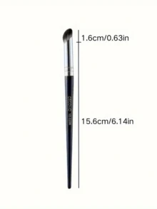 Black Handle Concealer Brush, Glossy Handle Makeup Brush, Shedding-Free And Stain-Free, Multi-Functional Detail And Contouring Brush, Fingertip, Shaping Concealer Brush Designed Specifically For Covering Eye Bags, Can Also Be Used As Lip Brush Or Foundation Brush, Makeup Tool - Multicolor - View 11