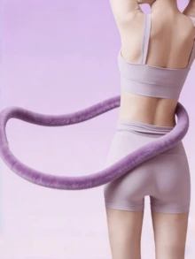 1件全新柔软天鹅绒材质，静音家用，腹部塑形弹簧 - 彩色 - 查看 6