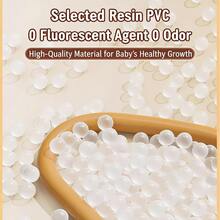 10/20 chiếc móc treo quần áo cong cho trẻ em, giá phơi đồ bằng nhựa mờ, dày dặn, chống trượt, không mối nối, dành cho trẻ sơ sinh. - Nhiều màu - Xem 6