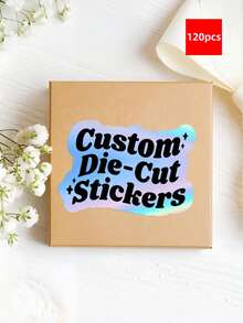 1~240pcs Personalized Labels - Customizable Stickers With Any Design, Image, Logo, Text, Waterproof PVC Material, Suitable For Graduation, Wedding, Birthday And Other Occasions, Design Your Own Personalized Stickers, Highly Decorative, Exquisite Vintage, Unique Personalized, Ideal Gift For Him, Multi-Functional, Customizable, Suitable For Home, Garden, Office - Multicolor 2 - View 83