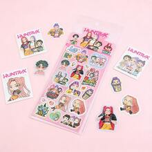 Hasbro Bộ sticker hình thần tượng K-POP dễ thương, hình in nhân vật bằng vinyl chống thấm nước, sticker Kawaii dành cho thanh thiếu niên, các cô gái, quà tặng cho người hâm mộ. - Phong cách ngẫu nhiên - Xem 5