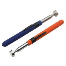 1pc 8lb Magnetic Pickup Tool, Ergonomic Design With Retractable Stainless Steel Shaft And Fashionable Orange Handle For Easy Grabbing, Automotive Repair Tool - A - View 5