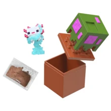 Bộ sưu tập và mô hình lắp ráp Minecraft Mini Figure của Mattel, đồ chơi trẻ em, mô hình lắp ráp chính hãng, quà tặng, mô hình nhân vật hành động chính thức. - Nhiều màu - Xem 9