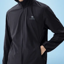 CAMEL CROWN Chaqueta de malla transpirable para hombre, primavera/verano, camisa de pesca con protección UV - Fantasma negro - Ver 5