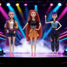 1件裝-Pop Witch 獵魔小隊 惡魔獵人隊 惡魔狩獵小隊K-POP娃娃，Zoey 乙烯基人偶玩具，K-Pop 偶像收藏級動作人偶，可愛角色娃娃，給粉絲的趣味替代選擇，K-Pop 周邊禮物[款式與包裝隨機發貨] - 彩色 - 查看 5