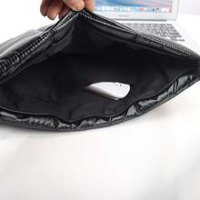 Funda para portátil con diseño espacial, estuche protector acolchado que se ajusta a portátiles de 13-14 pulgadas, 15-16 pulgadas, notebooks, M4/M3/M2/M1, PC portátiles, Chromebooks - Negro - Ver 5