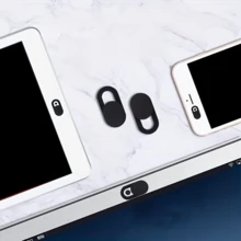 Bộ 12/24 miếng dán bảo vệ camera, miếng dán riêng tư cho webcam điện thoại di động và máy tính xách tay, miếng dán bảo vệ riêng tư cho webcam. - màu đen - Xem 1