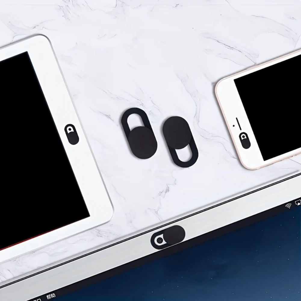 Bộ 12/24 miếng dán bảo vệ camera, miếng dán riêng tư cho webcam điện thoại di động và máy tính xách tay, miếng dán bảo vệ riêng tư cho webcam. - màu đen - Xem 1