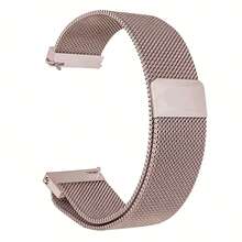 Reloj 5 Adecuado para correa de reloj de estilo milanés; Reloj 5 Lite Adecuado para correa de reloj de metal de un solo bucle sin bloqueo; Accesorios de actualización de reloj de uso diario magnético - 22mm - Ver 12