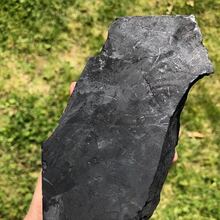 Raw Shungite Stone Russia - Crystals & Stones,Large Pieces Of Raw Shungite, Suitable For Home Decoration, Garden Decoration - Black - View 11