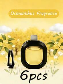 3/6/12pcs Portable Car Diffuser, Car Air Freshener, Keeps Car Interior Fresh, Aromatherapy, 5 Scent Options. Suitable As Birthday, New Year Gift, For Women, Home Decor, Men, Wedding, Etc. - Multicolor - View 29