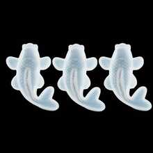 3 khuôn silicon hình cá Koi, khuôn silicon làm mặt dây chuyền cá Koi vàng DIY, khuôn silicon hình cá để làm fondant, dùng để trang trí DIY, làm mặt dây chuyền trang sức. - A - Xem 9