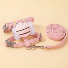 Dây xích cho chó/mèo nhỏ, dây xích Tendi cho chó Bichon Frise, dây xích chó, áo khoác cho thú cưng, đồ dùng cho thú cưng - Màu vàng - Xem 9