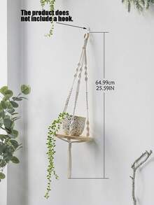 1 chiếc giá treo chậu cây phong cách Bohemian, giá đỡ cây nổi kiểu Bohemian, giá treo cây macrame, trang trí tường phong cách Bohemian, trang trí nhà tối giản, trang trí phòng ngủ và phòng khách phong cách Bohemian, giá đỡ cây nổi mộc mạc, nến và đồ trang trí nhỏ, trang trí nhà bếp mộc mạc, trang trí phòng tắm phong cách Bohemian, kệ macrame tông màu trung tính phù hợp cho trang trí nhà cửa và sự kiện. - Nhiều màu - Xem 12