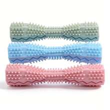 狗狗牙刷咀嚼玩具 硅胶狗狗牙齿清洁棒 适用于幼犬出牙、牙齿护理和互动玩耍 宠物咀嚼玩具 适用于小型至中型犬 - 彩色 - 查看 7