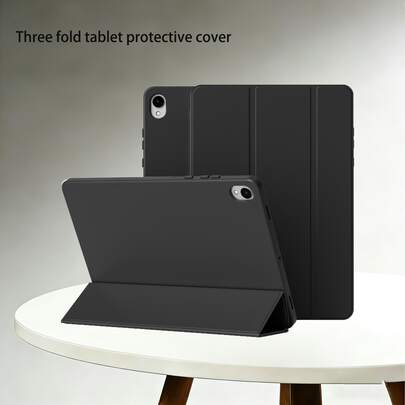 Compatible With Samsung Galaxy Tab S10lite Tablet Protective Case, Folding Stand, With Auto Sleep/Wake Function, Durable Tablet Protective Cover, Suitable For Office And Home Use. Compatible With Samsung Galaxy Tab A11/A11plus, Suitable For Samsung Galaxy Tab A9+ 2023 11 Inch / S7/S8/S9/S10lite/S11 11 Inch Black Protective Case, Also Suitable For Redmi Pad 2 11" Tablet Protective Case, Compatible With Lenovo Tab M11/ Idea Tab 11 2025