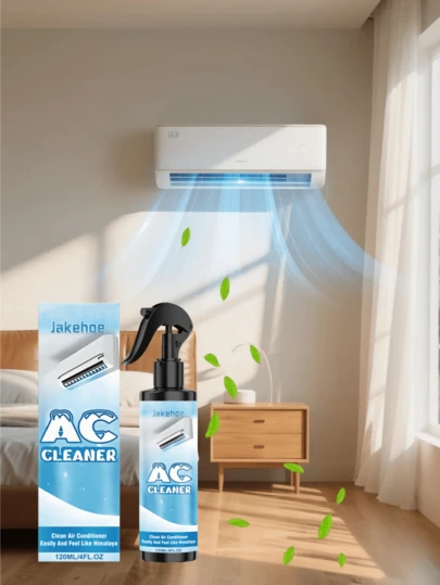 空调清洁剂，温和清洁灰尘和污渍，去除异味，适用于室内机滤网，适用于多种型号