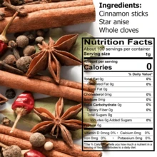 ULTHMOK Clove, Cinnamon, And Star Anise Combination, 300g (10.58oz), 100g Each, Combo Pack, Spices, Cooking - Clove, Cinnamon, and Star Anise Combination Pack - View 4