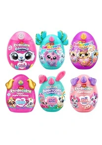 ZURU Yunbo Unicorn Magic Egg Series: Cute Pet Toys For Girls​Puppycorns Pawsome Suprises Inside 3+ Years Surprise Egg Mystery Boxes - Multiple Styles To Choose From - Multicolor - View 1