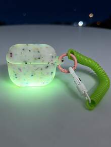Glow-In-The-Dark Earphone Strap/Bracelet Suitable For All Apple Earphone Models - Luminous White - View 2