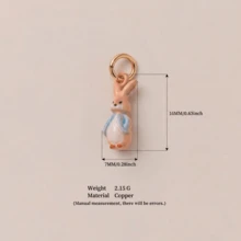 Mặt dây chuyền hình động vật dễ thương bằng men tráng, chất liệu đồng 14k, với các họa tiết như ngựa, chó, ếch, voi, gấu Koala, hươu, sóc, công chúa, v.v. Chống thấm nước và chống phai màu, phù hợp cho phụ nữ hoặc các cặp đôi, độc đáo và cao cấp, phụ kiện mặt dây chuyền vòng tay, mặt dây chuyền trang sức, phụ kiện mặt dây chuyền vòng cổ, thiết kế trang sức mùa hè, phụ kiện mặt dây chuyền dây chuyền điện thoại di động, phụ kiện mặt dây chuyền móc khóa. - Nhiều màu - Xem 18