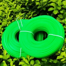 Dây cắt cỏ 30M, phụ kiện máy cắt cỏ răng cưa, dụng cụ làm vườn, dây cắt cỏ tự động chất lượng cao đa năng, dây nylon chống mài mòn, đường kính 2.4mm, dụng cụ làm vườn, dây cắt cỏ nylon bền bỉ đa năng. - 2,4mm*30m - Xem 8