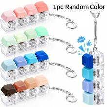 1/2/3/4Pcs Keyboard Adult Fidget Toy Clicker Toy 4-In-1 Keyboard Fidget Keychain Cube Mechanical Key Button Clicker Stress Relief Gift For Office School Home To Pass The Time,Perfect For All Ages,Suitable As Gifts Or Party Favors,Suitable For Birthdays, Holidays, Parties, Hobbies, Collectibles, Party Supplies(Random Colors) - Nhiều màu - Xem 12