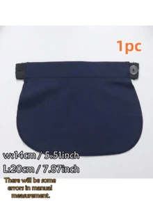1pc/2pcs Maternity Waistband Extender, Elastic Waist Extender For Pregnant Women, Adjustable Pants Extender Buckle, Unisex - Multicolor - View 13