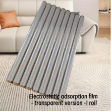 2/3/5 cuộn màng bảo vệ nhà bếp trong suốt, chống thấm nước, chống dầu mỡ, chống cháy, chống nấm mốc, có keo dán tháo rời, thích hợp cho bàn làm việc, tường, bàn cà phê, bàn ăn, đồ nội thất, phục chế đá cẩm thạch, v.v. - phim dán đồ nội thất - Xem 5