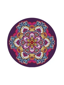 1/2/3/4件装波西米亚风隔热垫，耐热防滑锅垫，厨房餐垫，杯垫套装，创意隔热垫，豪华餐桌隔热垫，高品质锅垫，耐高温家用隔热垫 - 彩色 - 查看 22