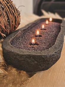 [DIY Candle Making Kit] 20 Wicks DIY Candle Making Kit - 300g/700g Pearled Wax Sand Set, Residue-Free & No Electricity Needed For Crafting Homemade Candles, Candle Making Supplies - A - View 6
