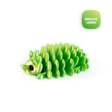 3D Movable Pine Cone Hedgehog Toy, 3+ Years Old, Cute Stress Relief Toy, Rainbow Gradient Desktop Decor, Suitable For Animal Lovers - Multicolor - View 9