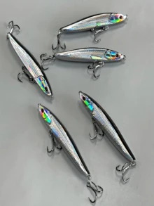 Mồi câu cá dạng bút chì 20g, ném xa, mồi chìm hình cá nhỏ, thích hợp cho câu cá biển, câu cá nước ngọt và mọi vùng nước. - Nhiều màu - Xem 3