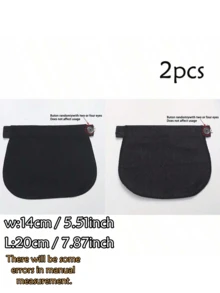 1pc/2pcs Maternity Waistband Extender, Elastic Waist Extender For Pregnant Women, Adjustable Pants Extender Buckle, Unisex - Multicolor - View 20