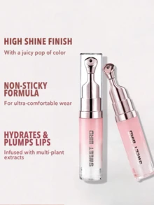 Brightening Lip Serum, Ultra-Hydrating & Moisturizing, Formula With Vitamins And Polypepttide, Lip Essence With Metal Tube, Sheer-Tinted & Nourishing Shine, Soothing Lip Care - Nhiều màu - Xem 3