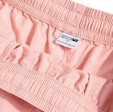 Quần short nữ PUMA TEAM thêu chữ, thoáng khí, màu hồng. - Hồng - Xem 4