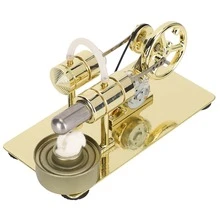 Stirling Engine Model External Combustion Engine Physics Science Education - Multicolor - View 6