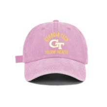 "Georgia Tech Yellow Jackets" Adjustable Dad Hat, College Baseball Cap, Unisex Cotton Casual Cap For Georgia Tech Fans & School Spirit - A - 查看 16