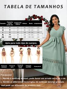 Women's Luxury Waist-Length Banquet Dress - Green - View 6