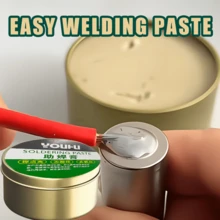 MEICHIC® 100克高纯度多用途焊膏 - 松香基易焊焊膏，适用于铁，焊接快速牢固，无酸，适用于不锈钢、镀锌板、铜、镍、铁、电池片等材料。 - 30g - Plastic box - 查看 6